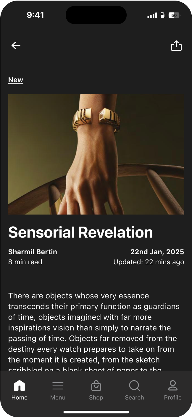 Real interface