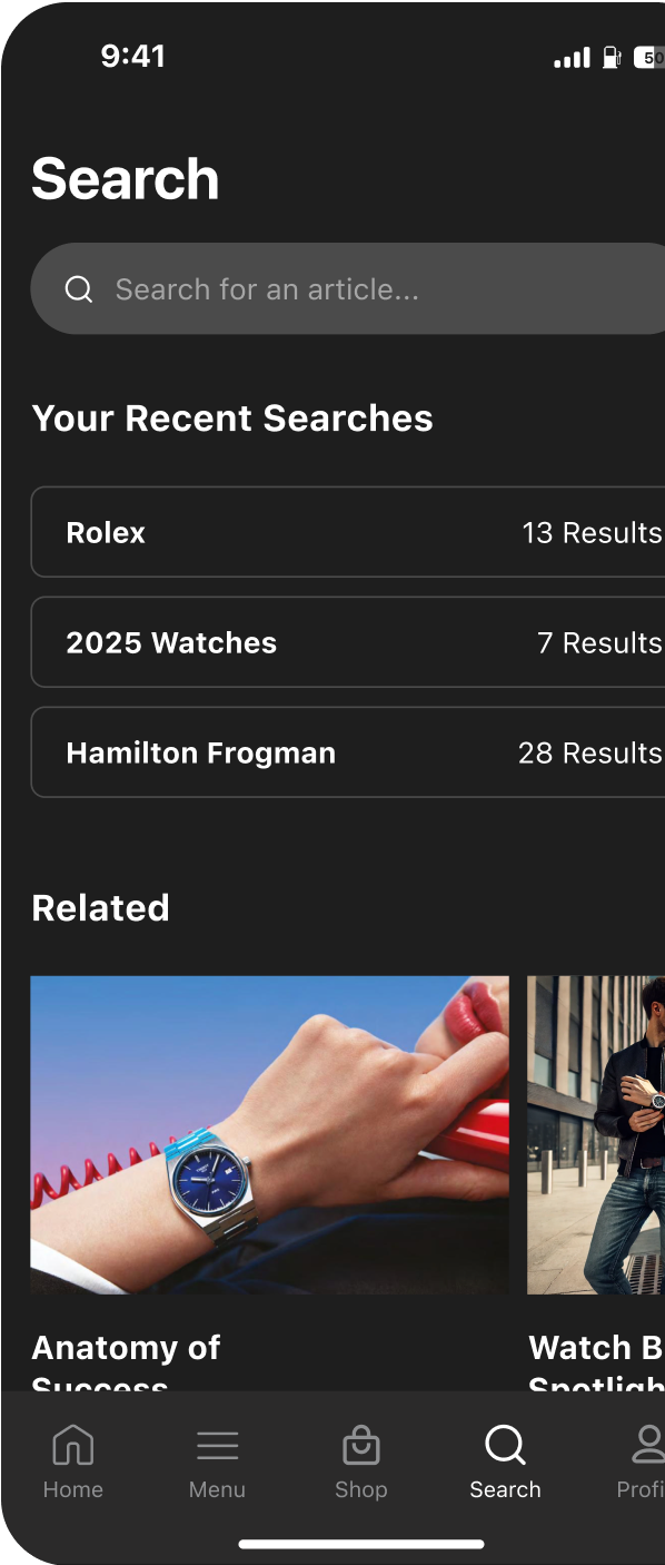 Real interface